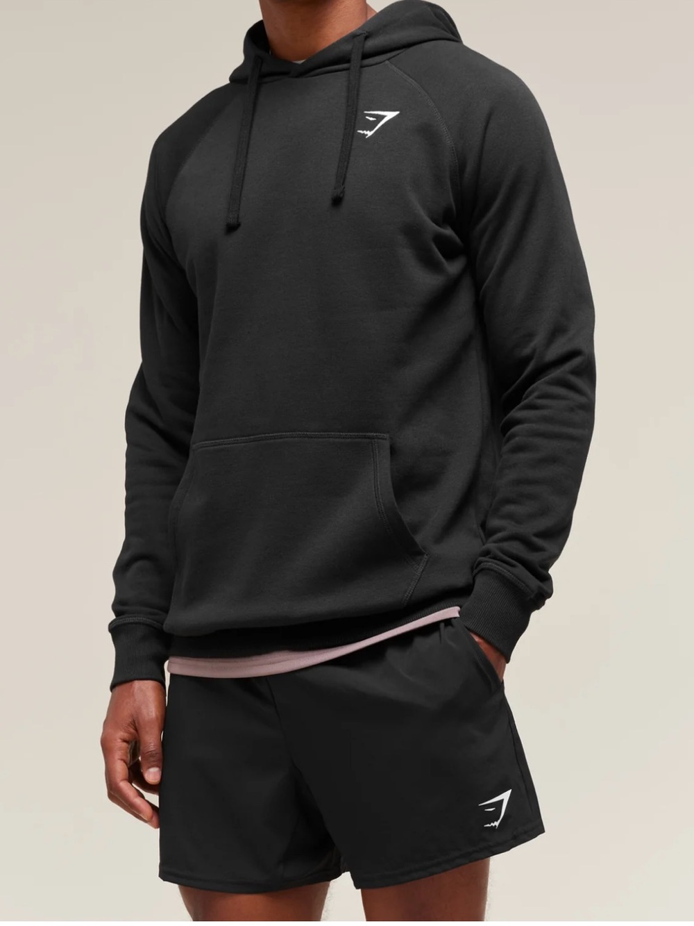 Gymshark ARRIVAL 5" SHORTS Black Size XS lightweight material pockets drawcord